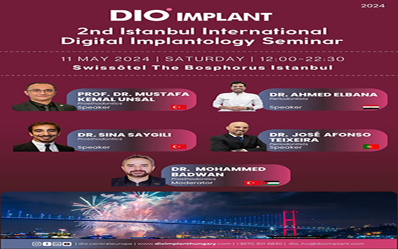 Nemzetközi DIO Digitális implantológia kurzus! 2024.05.11 12:00-22:30